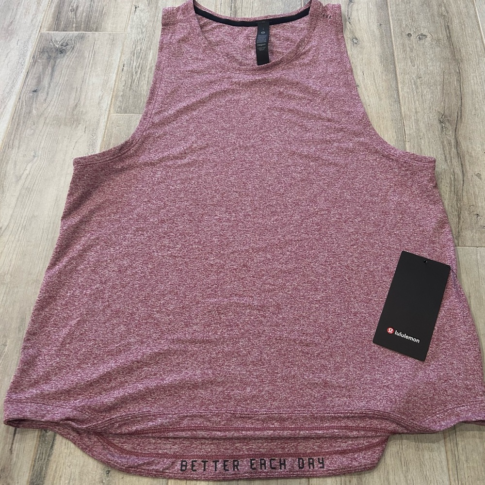 NWT Men’s Lululemon License To Train Tank Shirt, L, $68
